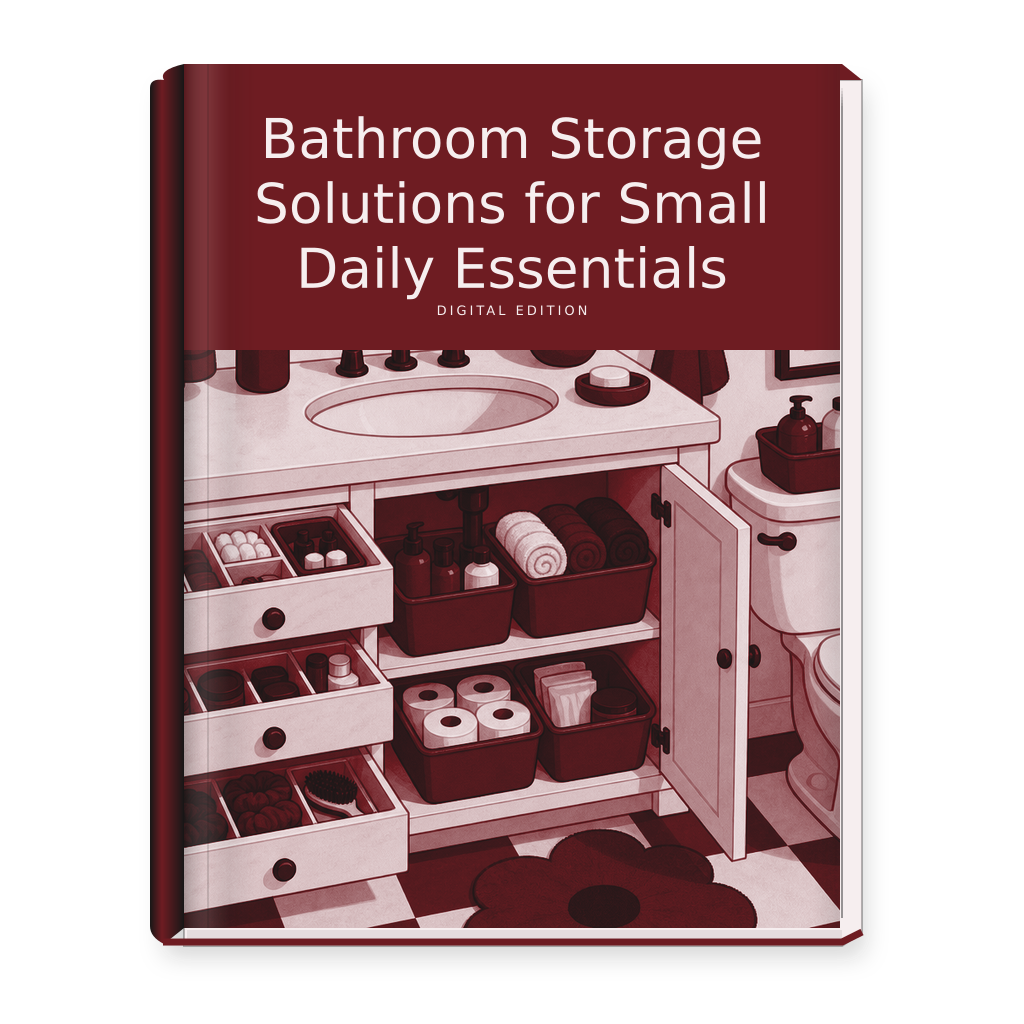 Bathroom Storage Solutions for Small Daily Essentials